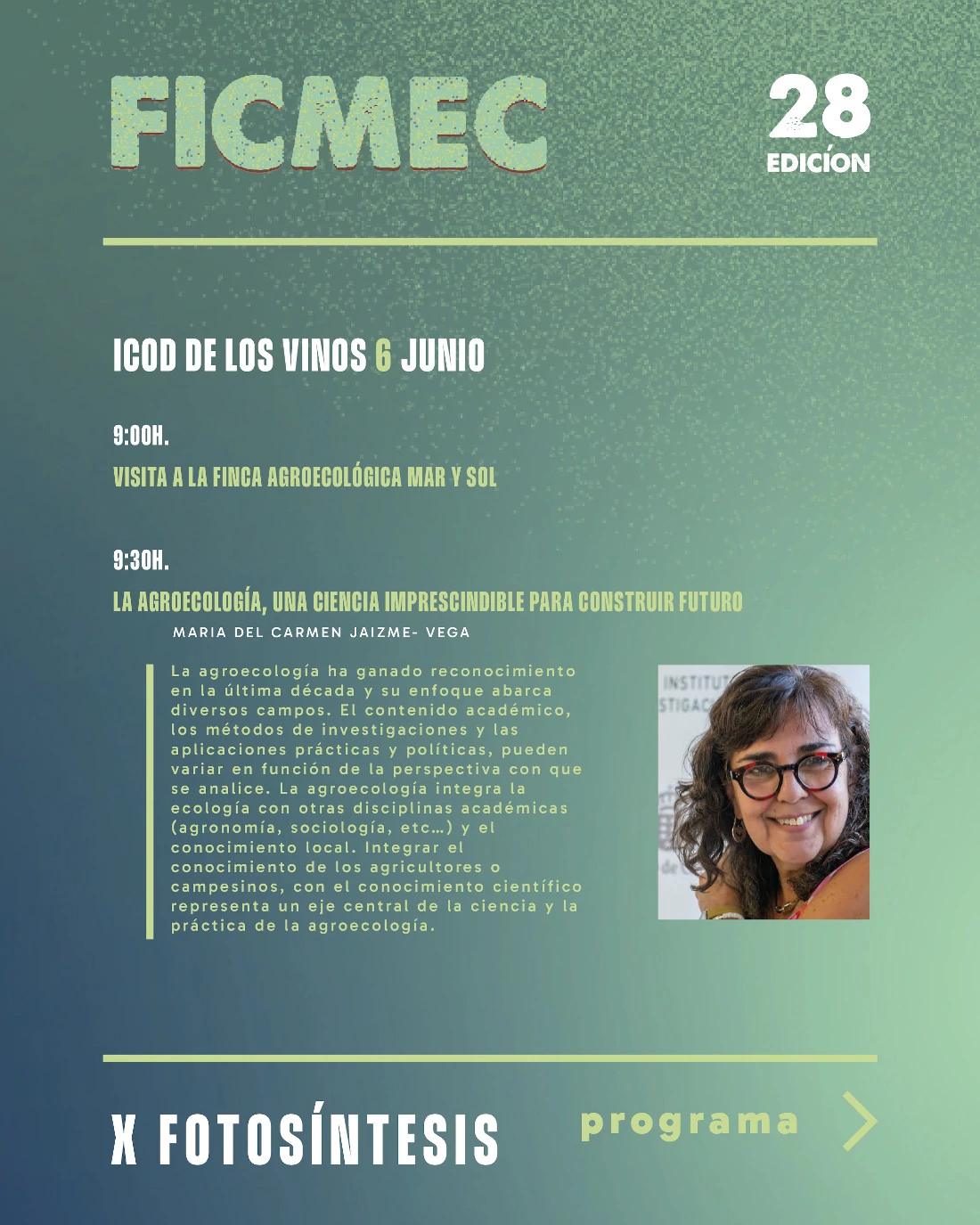 programa FOTOSINTESIS 2_FICMEC_2026
